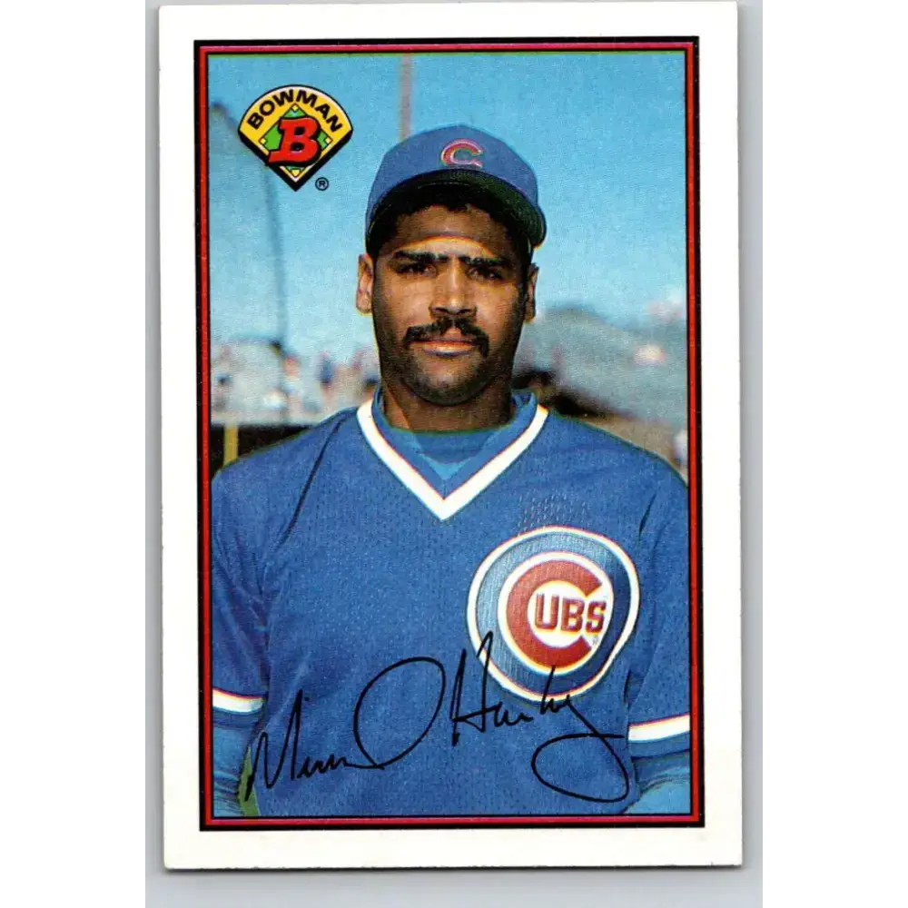 1989 Bowman #286 Mike Harkey NM-MT RC Rookie Chicago Cubs Baseball Card