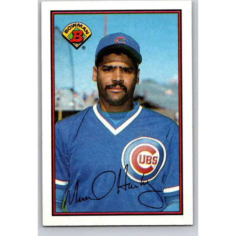 1989 Bowman #286 Mike Harkey NM-MT RC Rookie Chicago Cubs Baseball Card - Baseball Card Single