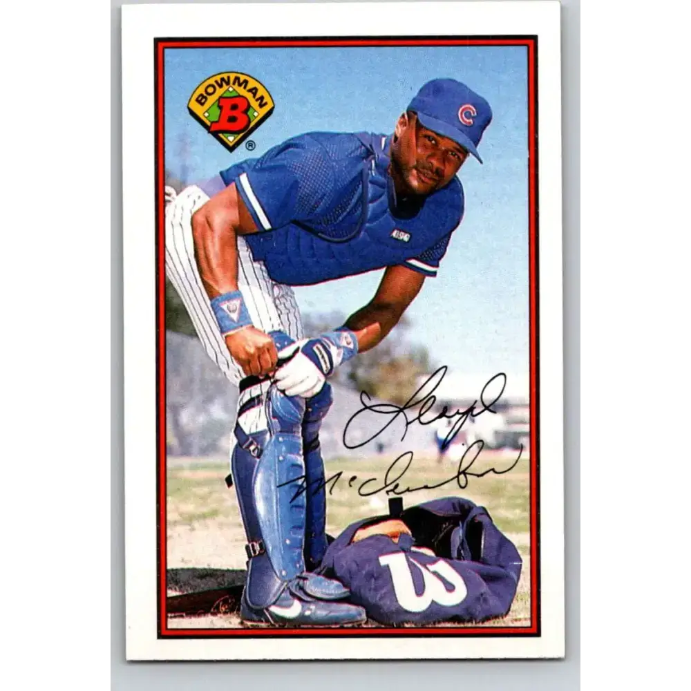1989 Bowman #287 Lloyd McClendon NM-MT Chicago Cubs Baseball Card