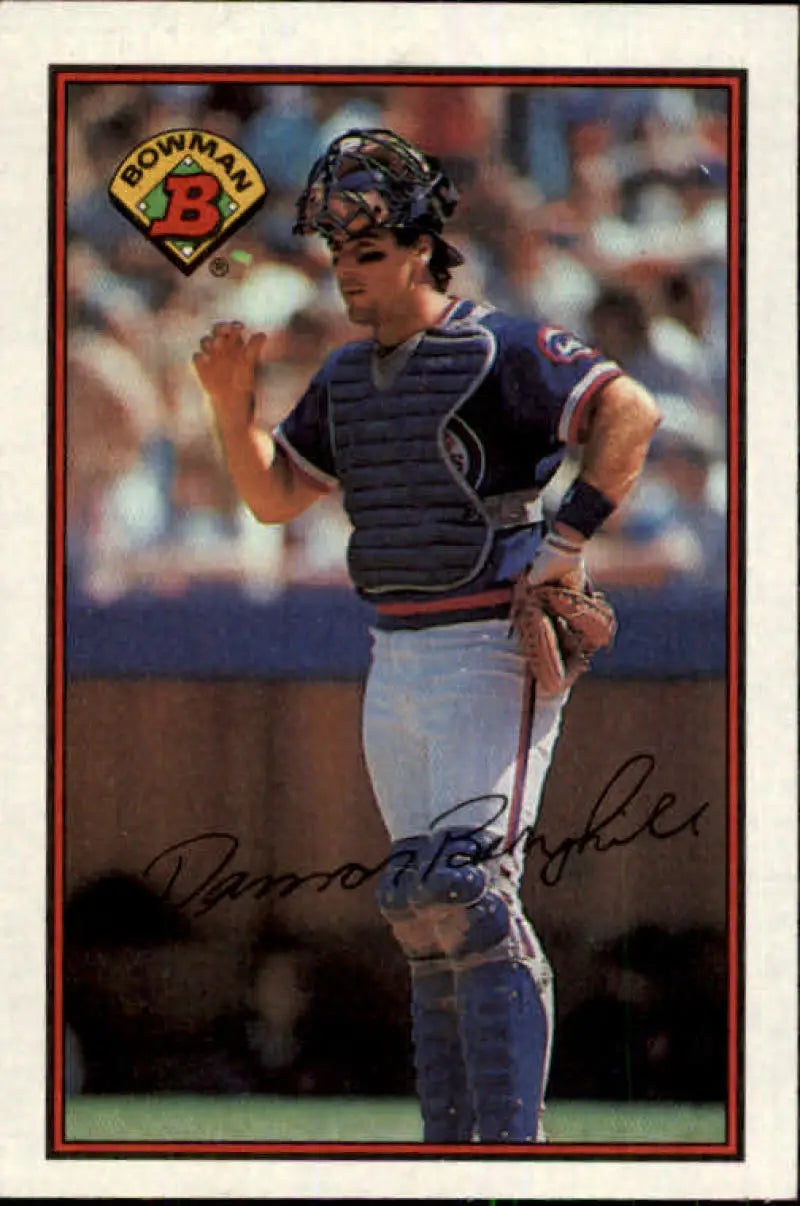 1989 Bowman #288 Damon Berryhill NM-MT Chicago Cubs Baseball Card - Baseball Card Single