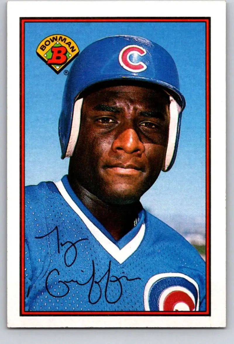 1989 Bowman #289 Ty Griffin NM-MT Chicago Cubs Baseball Card - Baseball Card Single