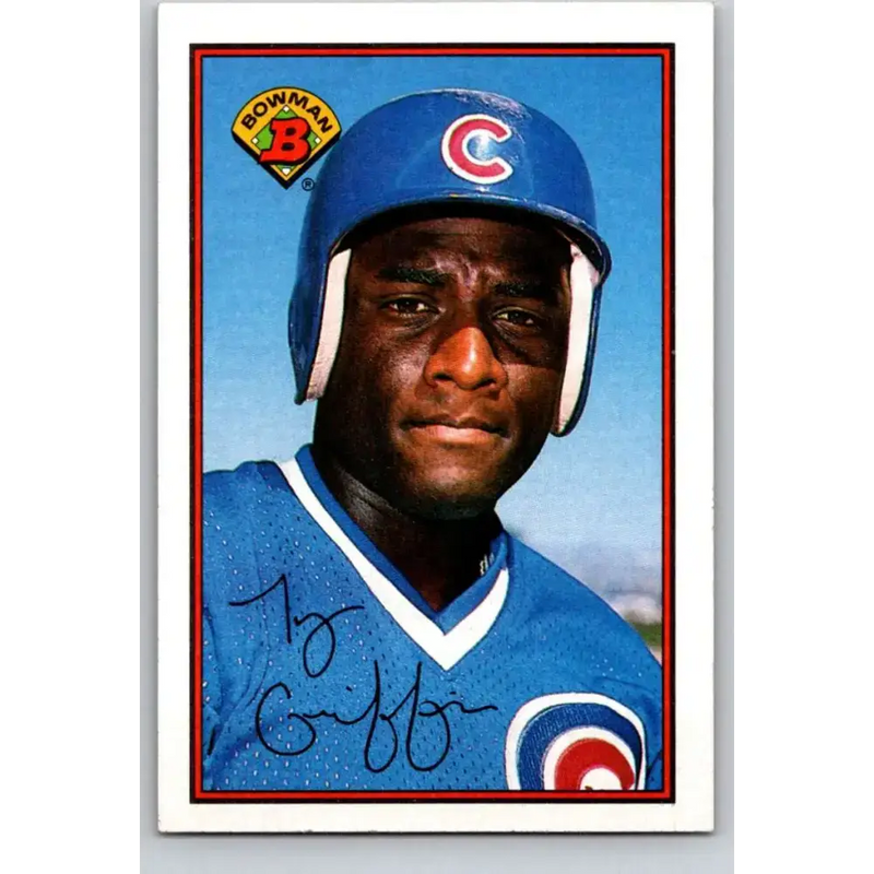 1989 Bowman #289 Ty Griffin NM-MT Chicago Cubs Baseball Card - Baseball Card Single