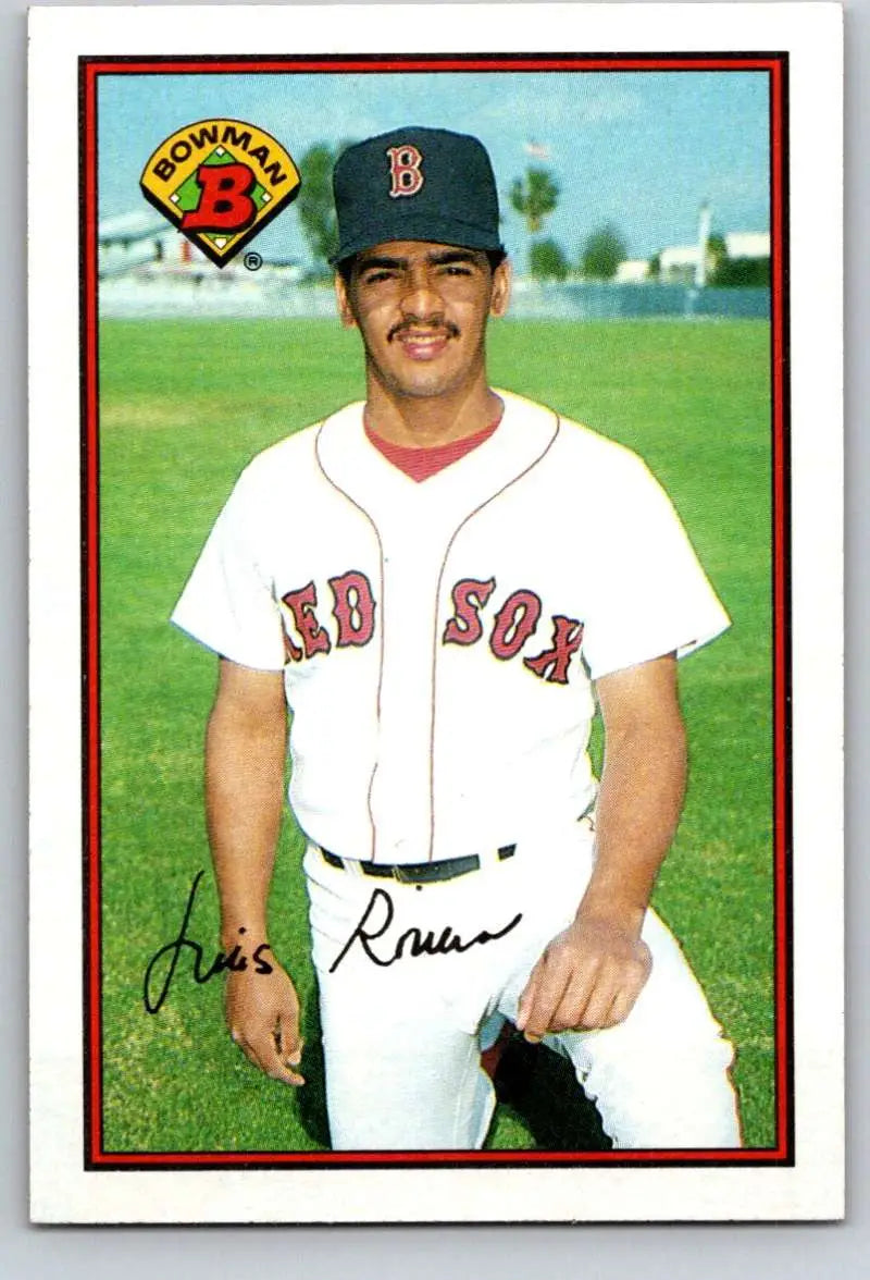 1989 Bowman #29 Luis Rivera NM-MT Boston Red Sox Baseball Card - Baseball Card Single