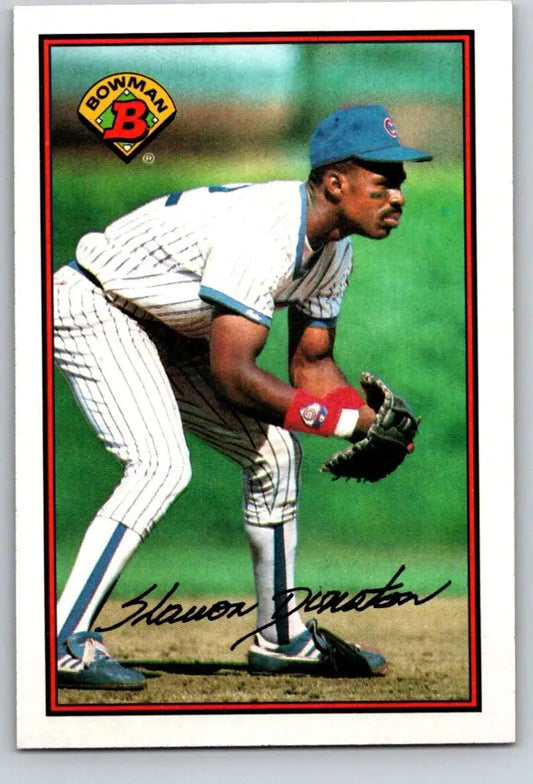1989 Bowman #294 Shawon Dunston NM-MT Chicago Cubs Baseball Card - Baseball Card Single
