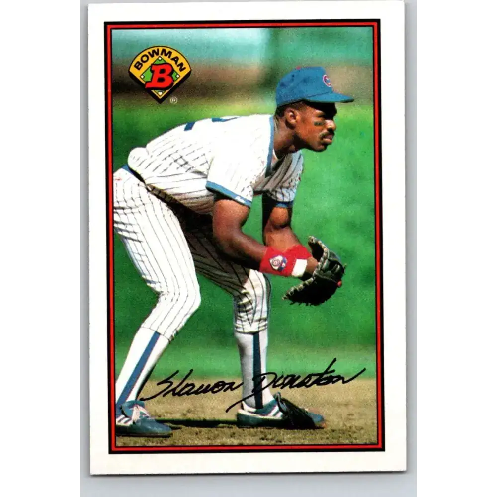 1989 Bowman #294 Shawon Dunston NM-MT Chicago Cubs Baseball Card