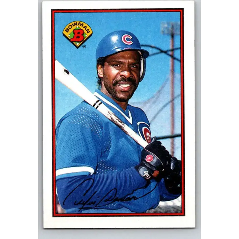 1989 Bowman #298 Andre Dawson NM-MT Chicago Cubs Baseball Card - Baseball Card Single