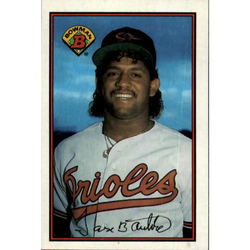 1989 Bowman #3 Jose Bautista NM-MT RC Rookie Baltimore Orioles Baseball Card - Baseball Card Single