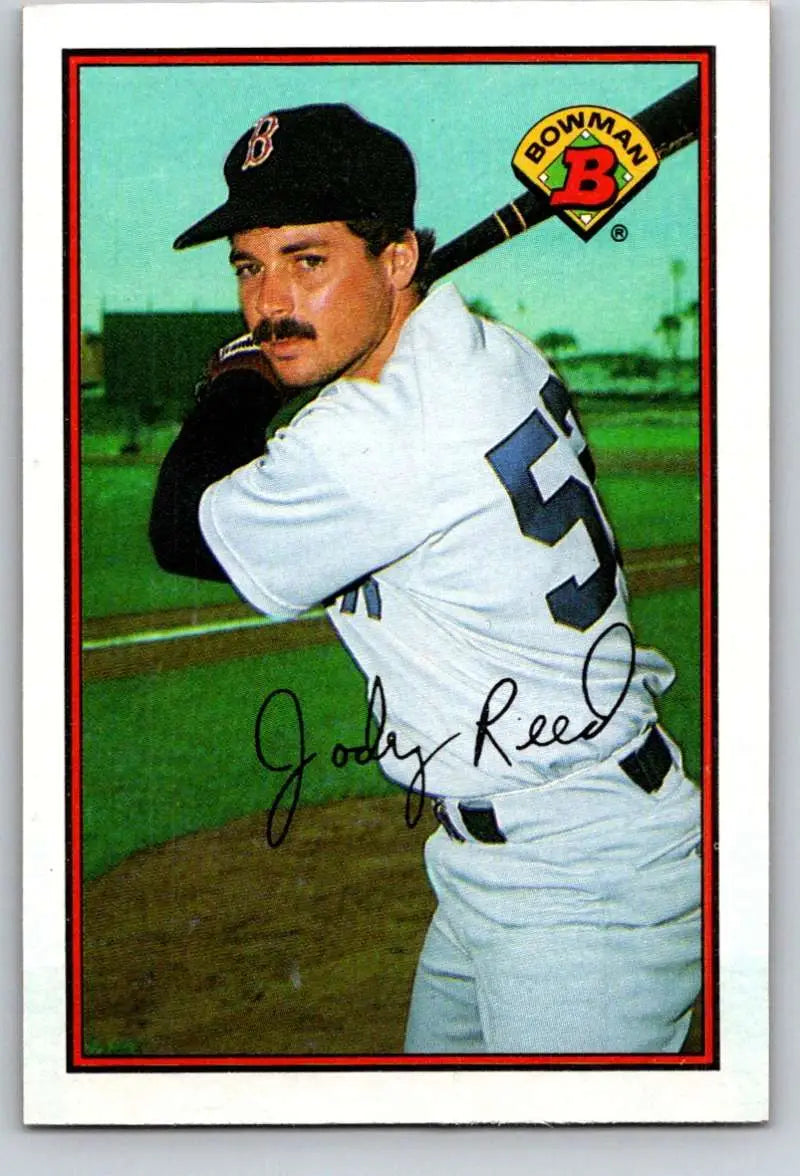 1989 Bowman #30 Jody Reed NM-MT Boston Red Sox Baseball Card - Baseball Card Single