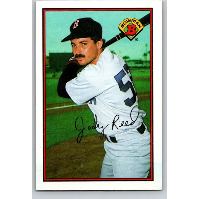 1989 Bowman #30 Jody Reed NM-MT Boston Red Sox Baseball Card - Baseball Card Single