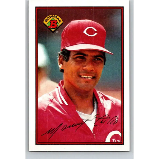 1989 Bowman #308 Manny Trillo NM-MT Cincinnati Reds Baseball Card