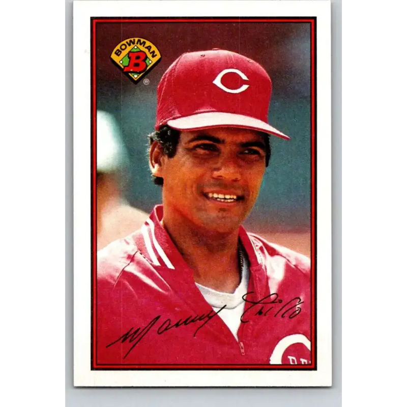 1989 Bowman #308 Manny Trillo NM-MT Cincinnati Reds Baseball Card - Baseball Card Single