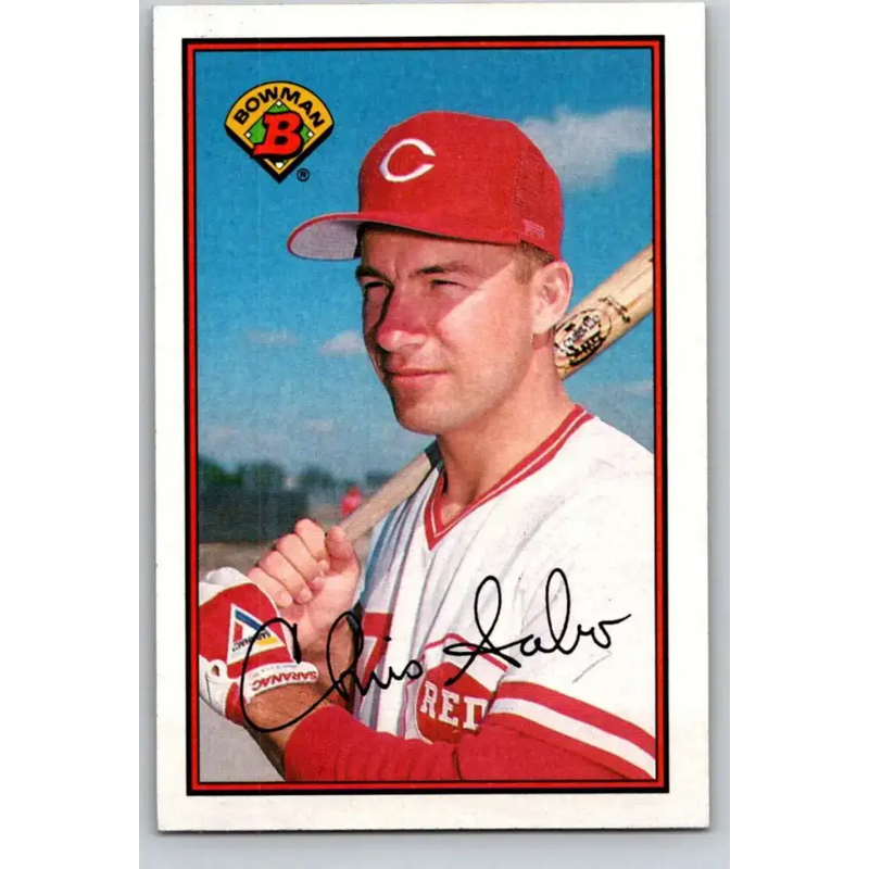 1989 Bowman #309 Chris Sabo NM-MT RC Rookie Cincinnati Reds Baseball Card - Baseball Card Single
