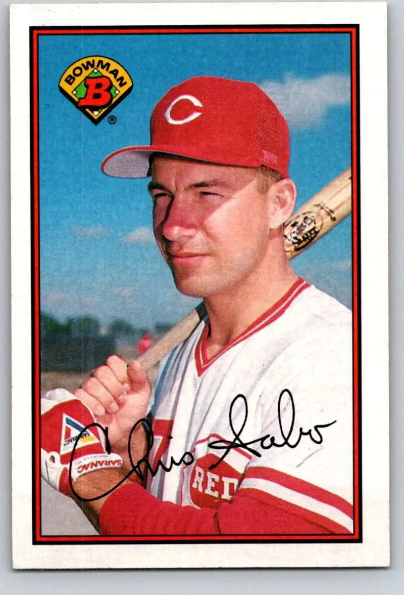 1989 Bowman #309 Chris Sabo NM-MT RC Rookie Cincinnati Reds Baseball Card - Baseball Card Single