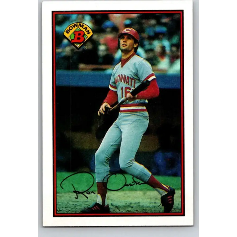1989 Bowman #310 Ron Oester NM-MT Cincinnati Reds Baseball Card - Baseball Card Single