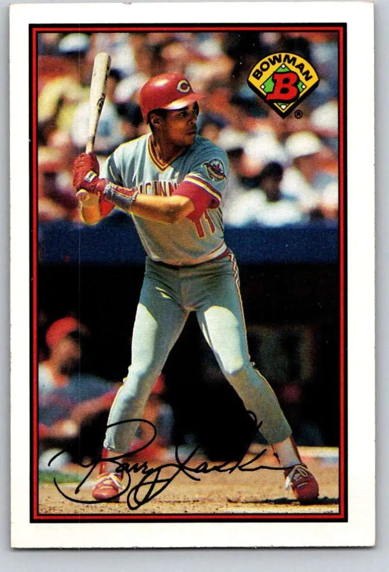 1989 Bowman #311 Barry Larkin NM-MT Cincinnati Reds Baseball Card - Baseball Card Single
