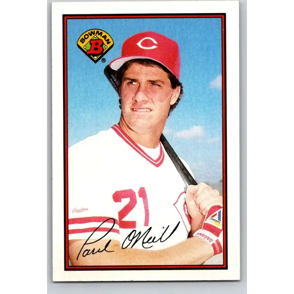 1989 Bowman #313 Paul O’Neill NM-MT Cincinnati Reds Baseball Card