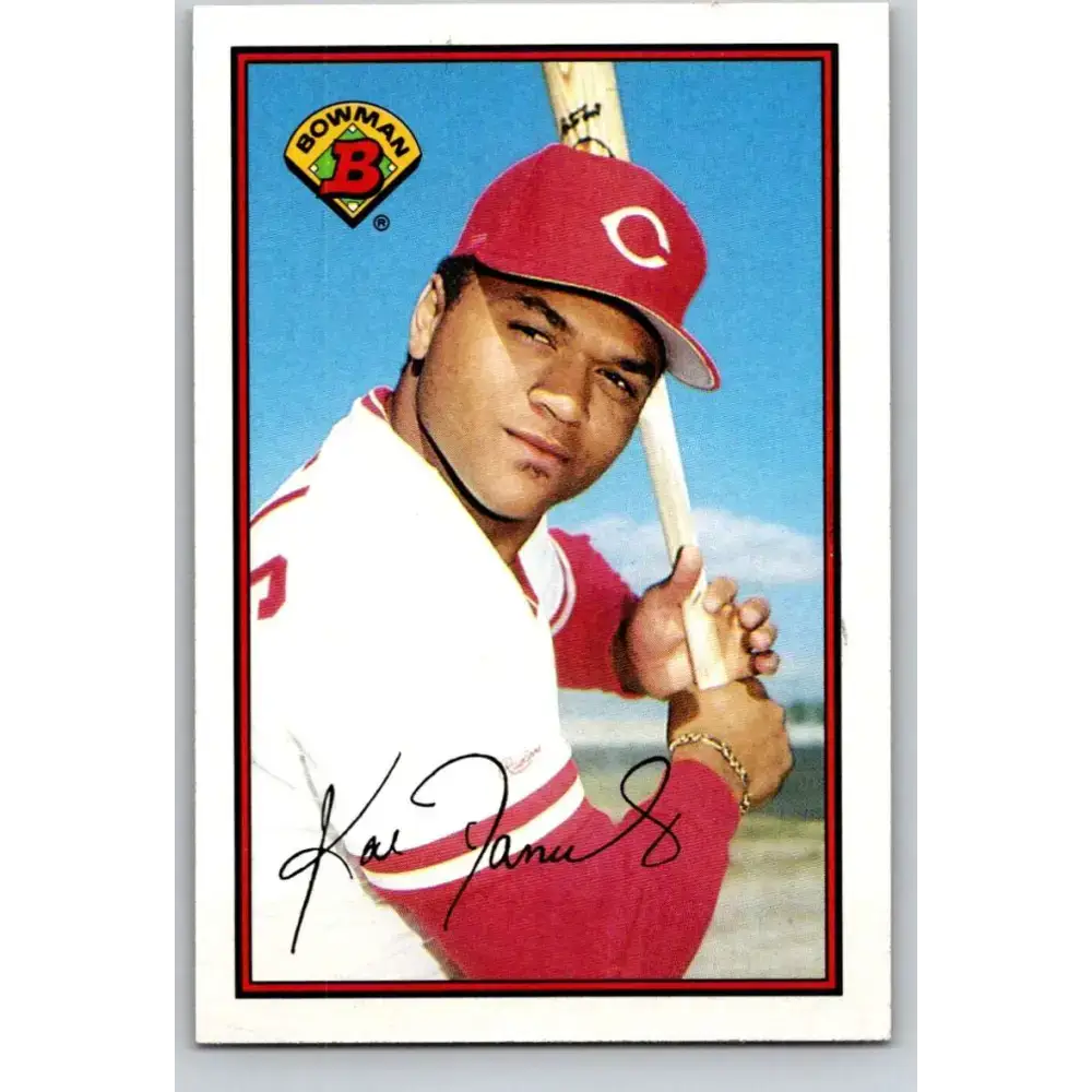 1989 Bowman #314 Kal Daniels NM-MT Cincinnati Reds Baseball Card