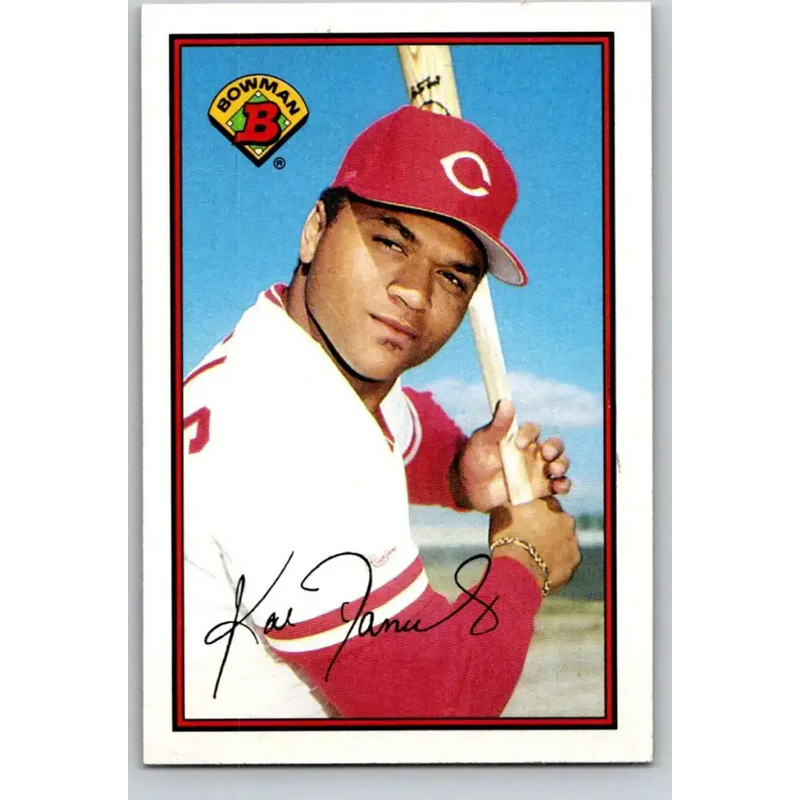 1989 Bowman #314 Kal Daniels NM-MT Cincinnati Reds Baseball Card - Baseball Card Single