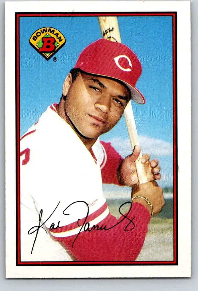 1989 Bowman #314 Kal Daniels NM-MT Cincinnati Reds Baseball Card - Baseball Card Single