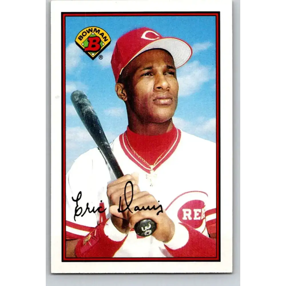 1989 Bowman #316 Eric Davis NM-MT Cincinnati Reds Baseball Card