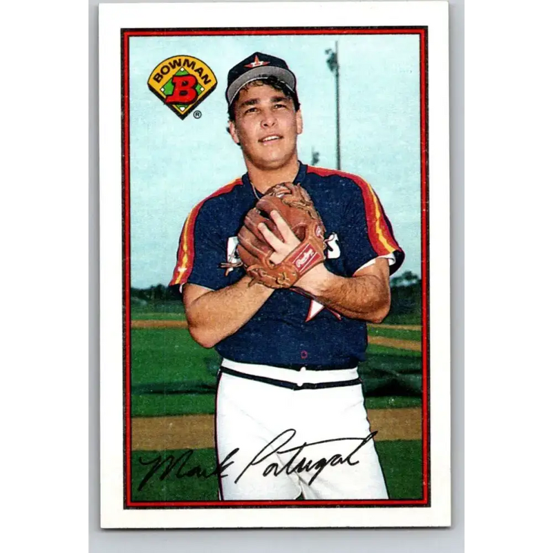 1989 Bowman #318 Mark Portugal NM-MT Houston Astros Baseball Card - Baseball Card Single