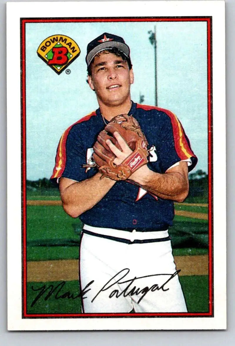 1989 Bowman #318 Mark Portugal NM-MT Houston Astros Baseball Card - Baseball Card Single