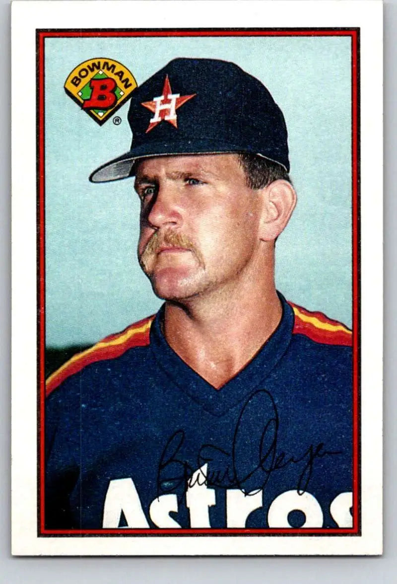 1989 Bowman #319 Brian Meyer NM-MT RC Rookie Houston Astros Baseball Card - Baseball Card Single