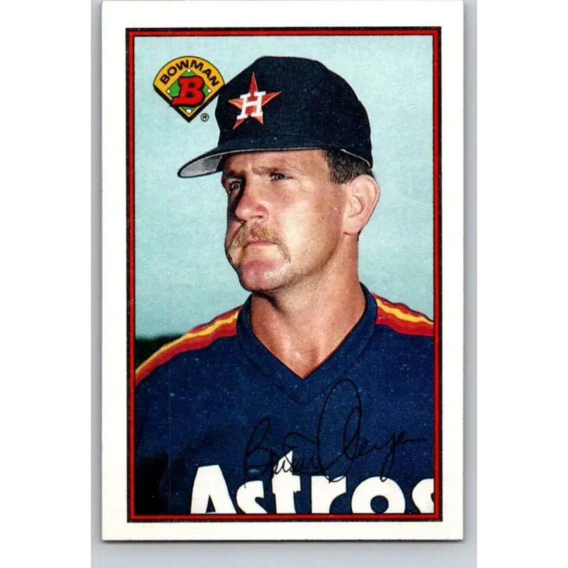 1989 Bowman #319 Brian Meyer NM-MT RC Rookie Houston Astros Baseball Card - Baseball Card Single