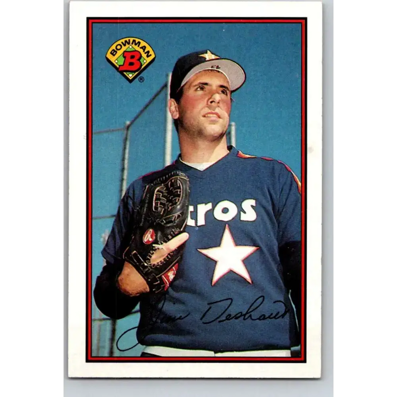 1989 Bowman #320 Jim Deshaies NM-MT Houston Astros Baseball Card - Baseball Card Single