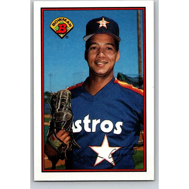 1989 Bowman #321 Juan Agosto NM-MT Houston Astros Baseball Card - Baseball Card Single