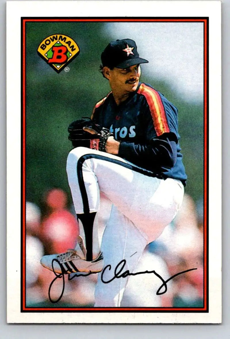1989 Bowman #324 Jim Clancy NM-MT Houston Astros Baseball Card - Baseball Card Single