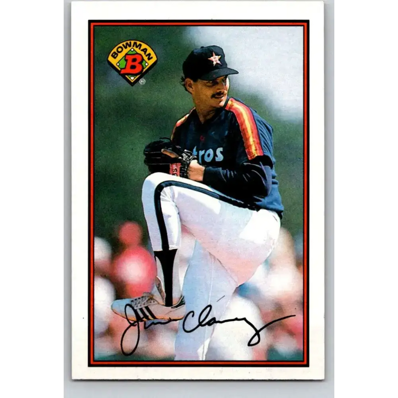 1989 Bowman #324 Jim Clancy NM-MT Houston Astros Baseball Card - Baseball Card Single