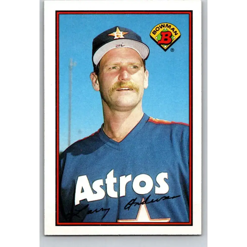 1989 Bowman #325 Larry Andersen NM-MT Houston Astros Baseball Card - Baseball Card Single