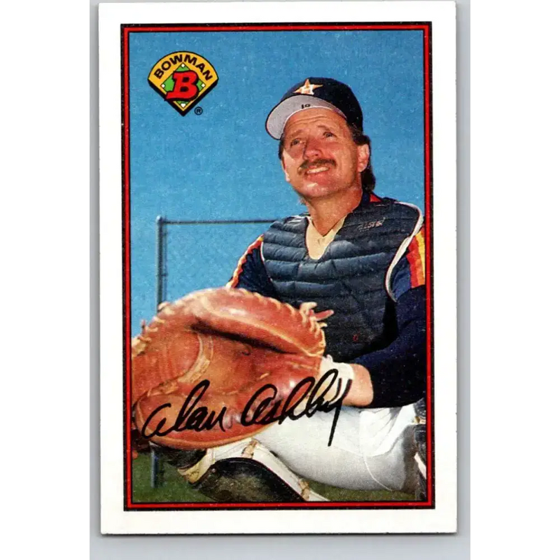 1989 Bowman #327 Alan Ashby NM-MT Houston Astros Baseball Card - Baseball Card Single