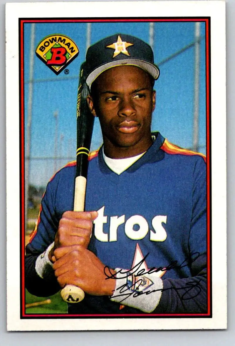 1989 Bowman #333 Gerald Young NM-MT Houston Astros Baseball Card - Baseball Card Single