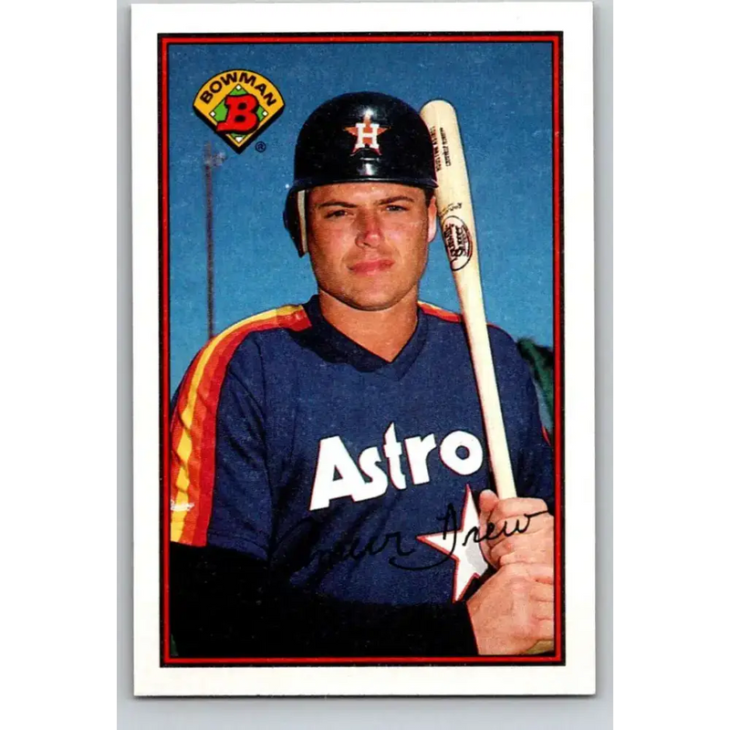 1989 Bowman #334 Cameron Drew NM-MT RC Rookie Houston Astros Baseball Card - Baseball Card Single