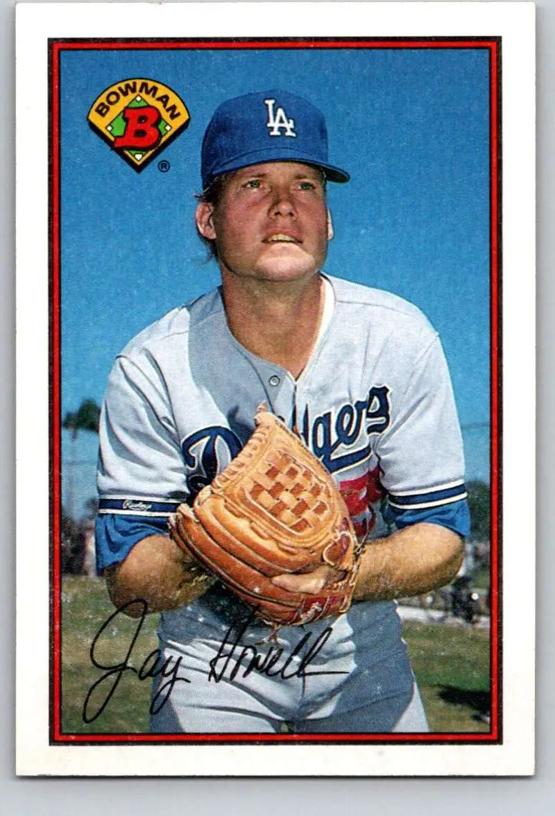 1989 Bowman #335 Jay Howell NM-MT Los Angeles Dodgers Baseball Card - Baseball Card Single
