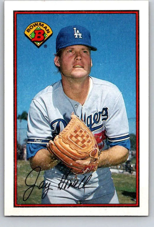 1989 Bowman #335 Jay Howell NM-MT Los Angeles Dodgers Baseball Card - Baseball Card Single