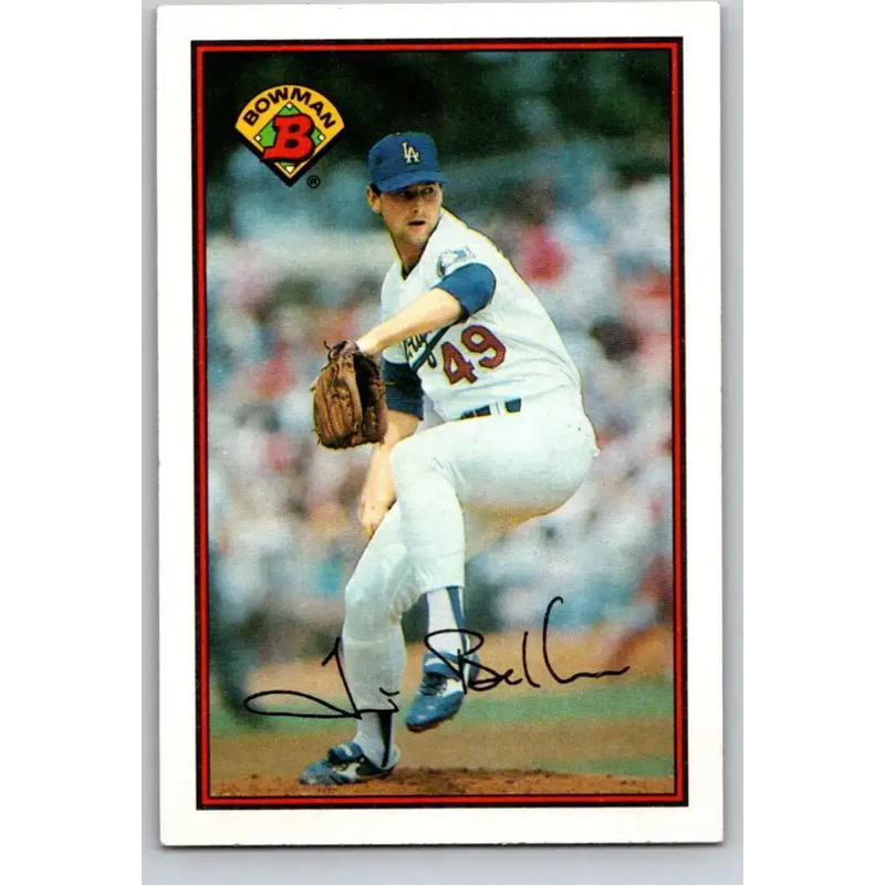 1989 Bowman #336 Tim Belcher NM-MT Los Angeles Dodgers Baseball Card - Baseball Card Single