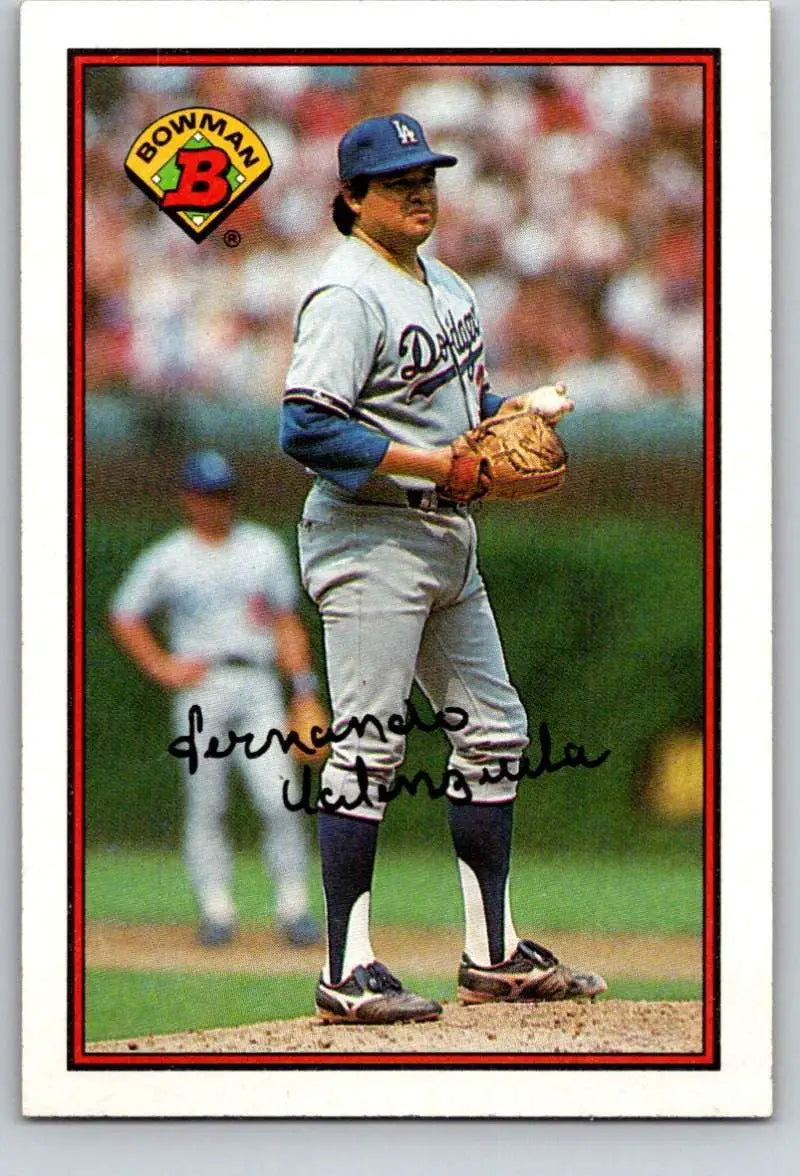 1989 Bowman #337 Fernando Valenzuela NM-MT Los Angeles Dodgers Baseball Card - Baseball Card Single