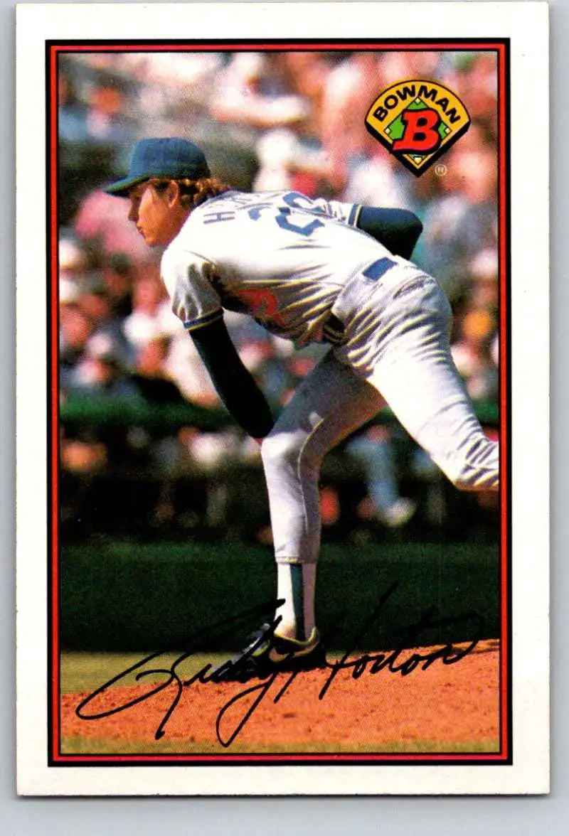 1989 Bowman #338 Ricky Horton NM-MT Los Angeles Dodgers Baseball Card - Baseball Card Single