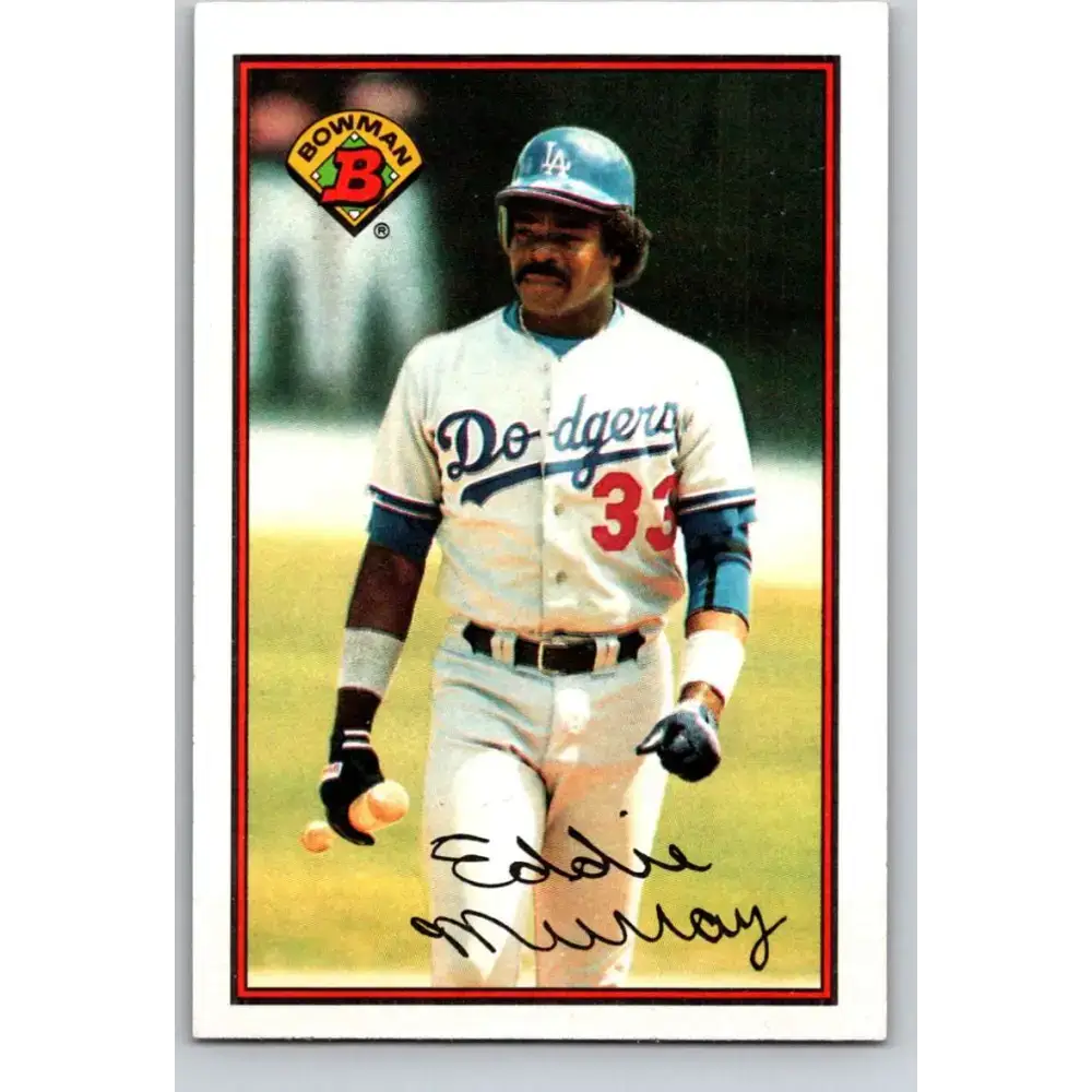 1989 Bowman #346 Eddie Murray NM-MT Los Angeles Dodgers Baseball Card