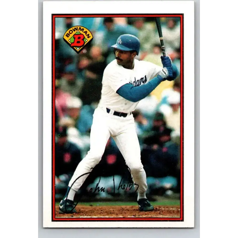 1989 Bowman #349 John Shelby NM-MT Los Angeles Dodgers Baseball Card - Baseball Card Single