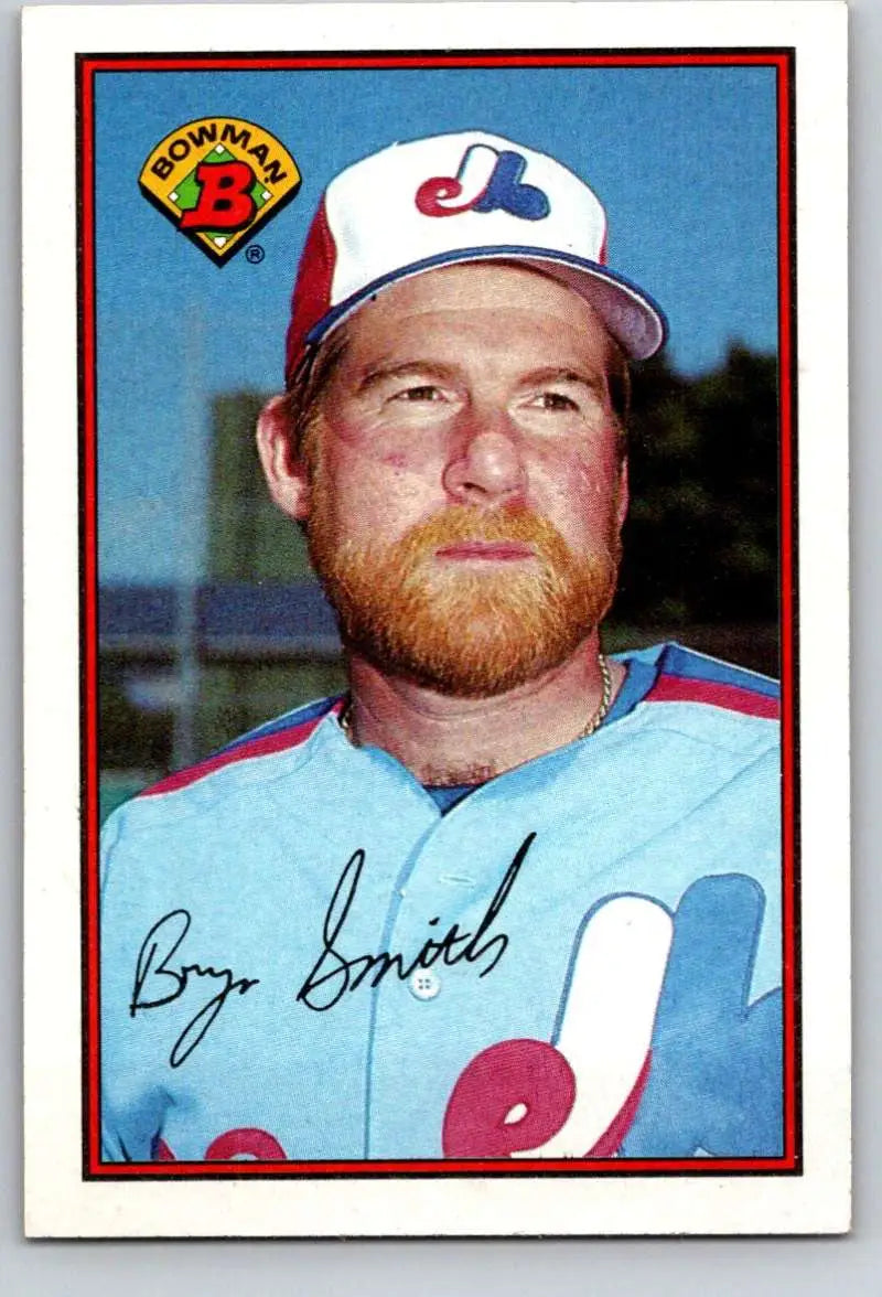 1989 Bowman #353 Bryn Smith NM-MT Montreal Expos Baseball Card - Baseball Card Single