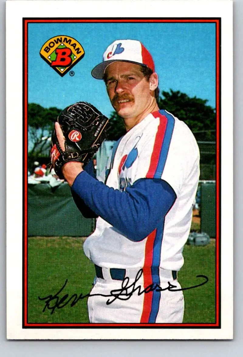 1989 Bowman #355 Kevin Gross NM-MT Montreal Expos Baseball Card - Baseball Card Single