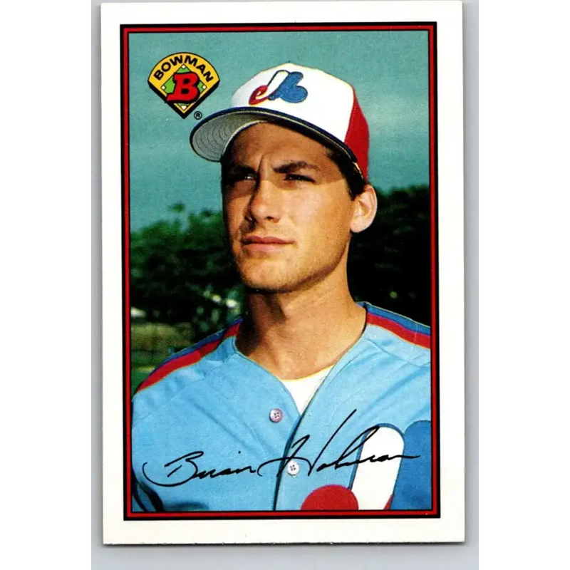 1989 Bowman #357 Brian Holman NM-MT RC Rookie Montreal Expos Baseball Card - Baseball Card Single