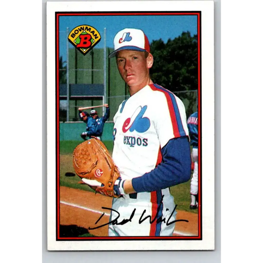 1989 Bowman #358 Dave Wainhouse NM-MT RC Rookie Montreal Expos Baseball Card