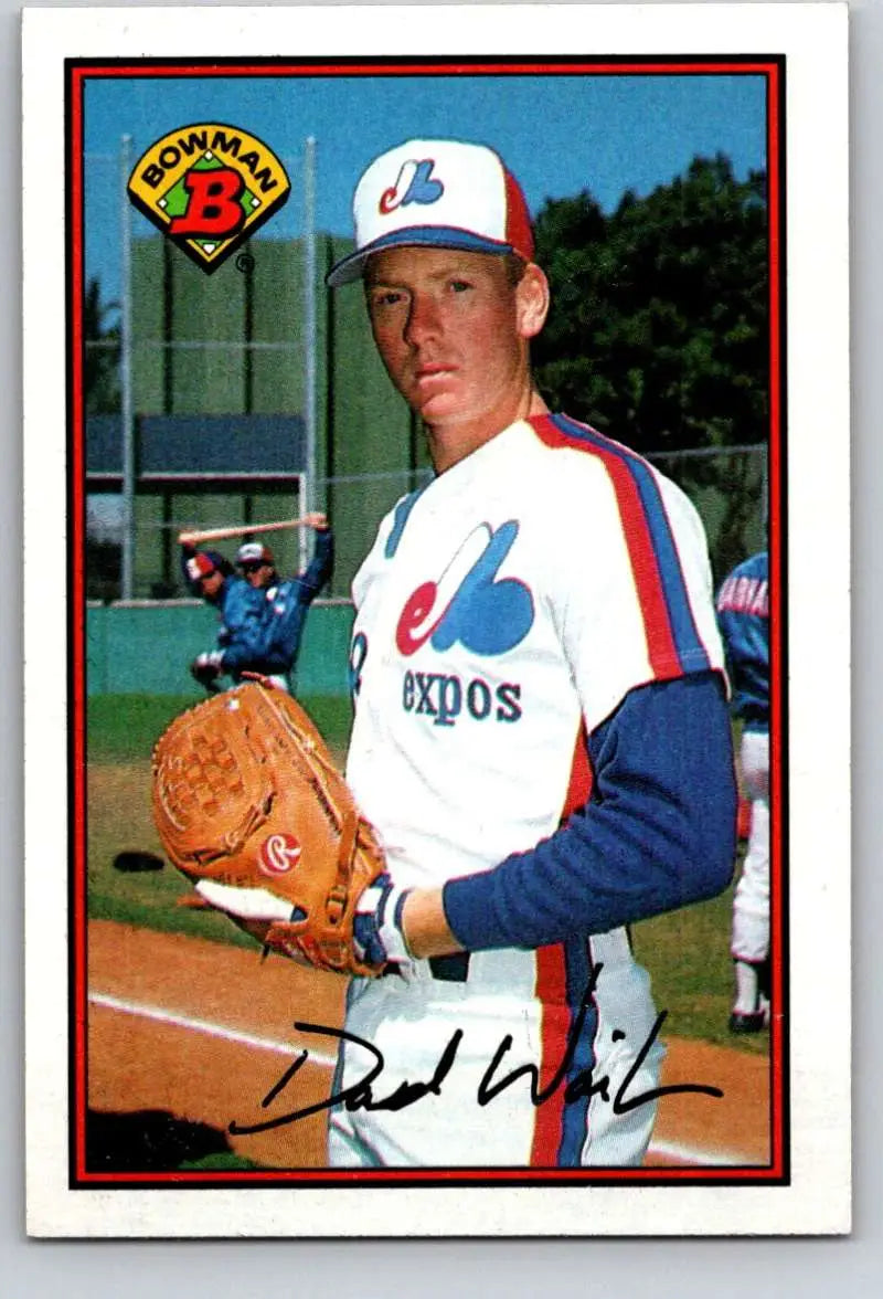 1989 Bowman #358 Dave Wainhouse NM-MT RC Rookie Montreal Expos Baseball Card - Baseball Card Single