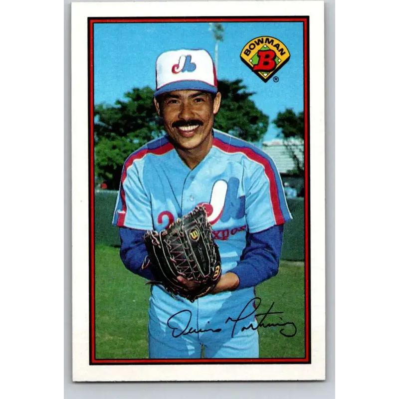 1989 Bowman #359 Dennis Martinez NM-MT Montreal Expos Baseball Card - Baseball Card Single
