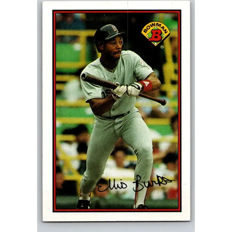 1989 Bowman #36 Ellis Burks NM-MT Boston Red Sox Baseball Card - Baseball Card Single
